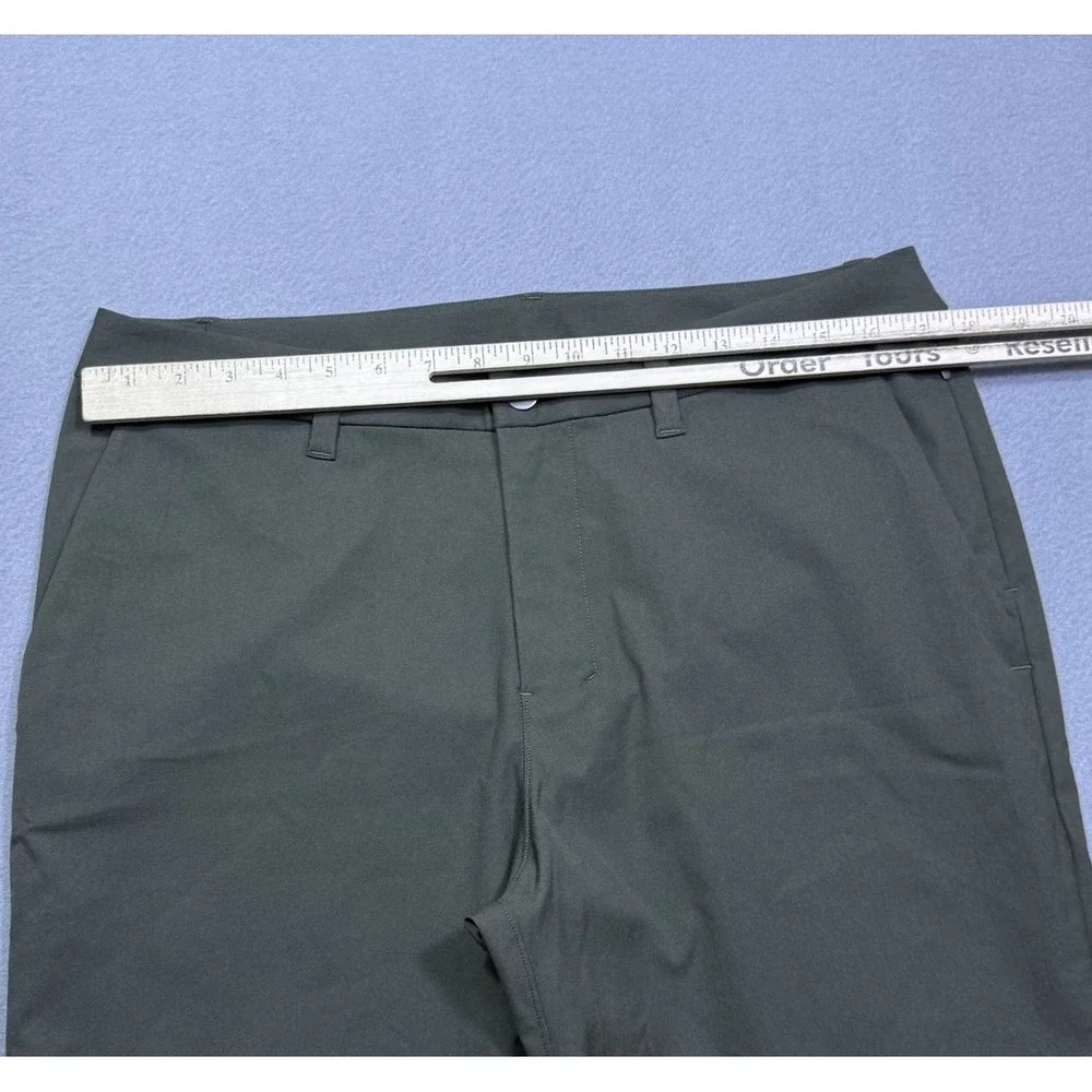 Lululemon Pants Mens 33x32 ABC Classic Fit Trouser Army Green Athleisure
